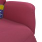 vidaXL Massagesessel mit Fußteil Weinrot Samt vidaXL Massagesessel mit Fußteil Weinrot Samt