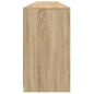 vidaXL Sideboard mit LED-Leuchten Sonoma-Eiche 202x37x67 cm vidaXL Sideboard mit LED-Leuchten Sonoma-Eiche 202x37x67 cm