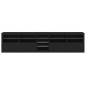 vidaXL Sideboard mit LED-Leuchten Schwarz 283x37x67 cm vidaXL Sideboard mit LED-Leuchten Schwarz 283x37x67 cm