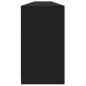 vidaXL Sideboard mit LED-Leuchten Schwarz 283x37x67 cm vidaXL Sideboard mit LED-Leuchten Schwarz 283x37x67 cm