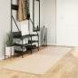 vidaXL Teppich HUARTE Kurzflor Weich und Waschbar Beige 80x250 cm vidaXL Teppich HUARTE Kurzflor Weich und Waschbar Beige 80x250 cm