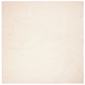 vidaXL Teppich HUARTE Kurzflor Weich und Waschbar Beige 160x160 cm