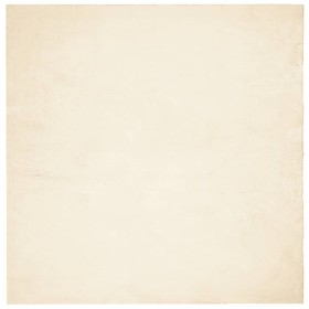 vidaXL Teppich HUARTE Kurzflor Weich und Waschbar Creme 200x200 cm