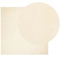 vidaXL Teppich HUARTE Kurzflor Weich und Waschbar Creme 200x200 cm vidaXL Teppich HUARTE Kurzflor Weich und Waschbar Creme 200x200 cm