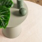 vidaXL Teppich HUARTE Kurzflor Weich und Waschbar Beige Ø 100 cm vidaXL Teppich HUARTE Kurzflor Weich und Waschbar Beige Ø 100 cm