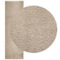 vidaXL Teppich HUARTE Kurzflor Weich und Waschbar Sandfarben 80x250 cm vidaXL Teppich HUARTE Kurzflor Weich und Waschbar Sandfarben 80x250 cm