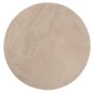 vidaXL Teppich HUARTE Kurzflor Weich und Waschbar Sandfarben Ø 160 cm vidaXL Teppich HUARTE Kurzflor Weich und Waschbar Sandfarben Ø 160 cm