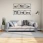 vidaXL Teppich HUARTE Kurzflor Weich und Waschbar Grau 140x200 cm vidaXL Teppich HUARTE Kurzflor Weich und Waschbar Grau 140x200 cm