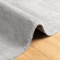 vidaXL Teppich HUARTE Kurzflor Weich und Waschbar Grau 140x200 cm vidaXL Teppich HUARTE Kurzflor Weich und Waschbar Grau 140x200 cm