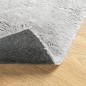 vidaXL Teppich HUARTE Kurzflor Weich und Waschbar Grau 200x200 cm vidaXL Teppich HUARTE Kurzflor Weich und Waschbar Grau 200x200 cm