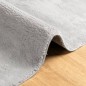 vidaXL Teppich HUARTE Kurzflor Weich und Waschbar Grau 200x200 cm vidaXL Teppich HUARTE Kurzflor Weich und Waschbar Grau 200x200 cm