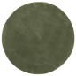 vidaXL Teppich HUARTE Kurzflor Weich und Waschbar Waldgrün Ø 120 cm vidaXL Teppich HUARTE Kurzflor Weich und Waschbar Waldgrün Ø 120 cm