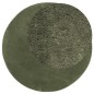 vidaXL Teppich HUARTE Kurzflor Weich und Waschbar Waldgrün Ø 120 cm vidaXL Teppich HUARTE Kurzflor Weich und Waschbar Waldgrün Ø 120 cm
