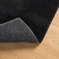 vidaXL Teppich HUARTE Kurzflor Weich und Waschbar Schwarz 200x200 cm vidaXL Teppich HUARTE Kurzflor Weich und Waschbar Schwarz 200x200 cm