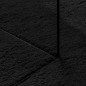 vidaXL Teppich HUARTE Kurzflor Weich und Waschbar Schwarz 200x200 cm vidaXL Teppich HUARTE Kurzflor Weich und Waschbar Schwarz 200x200 cm