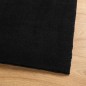 vidaXL Teppich HUARTE Kurzflor Weich und Waschbar Schwarz 80x250 cm vidaXL Teppich HUARTE Kurzflor Weich und Waschbar Schwarz 80x250 cm