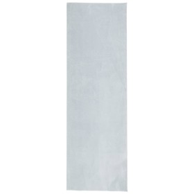vidaXL Teppich HUARTE Kurzflor Weich und Waschbar Blau 80x250 cm