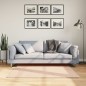 vidaXL Teppich HUARTE Kurzflor Weich und Waschbar Blassrosa 120x120 cm vidaXL Teppich HUARTE Kurzflor Weich und Waschbar Blassrosa 120x120 cm