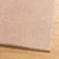 vidaXL Teppich HUARTE Kurzflor Weich und Waschbar Blassrosa 80x150 cm vidaXL Teppich HUARTE Kurzflor Weich und Waschbar Blassrosa 80x150 cm