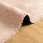 vidaXL Teppich HUARTE Kurzflor Weich und Waschbar Blassrosa 80x150 cm vidaXL Teppich HUARTE Kurzflor Weich und Waschbar Blassrosa 80x150 cm