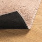 vidaXL Teppich HUARTE Kurzflor Weich und Waschbar Blassrosa 240x240 cm vidaXL Teppich HUARTE Kurzflor Weich und Waschbar Blassrosa 240x240 cm