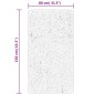 vidaXL Teppich HUARTE Kurzflor Weich und Waschbar Rot 80x150 cm vidaXL Teppich HUARTE Kurzflor Weich und Waschbar Rot 80x150 cm