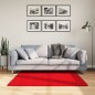 vidaXL Teppich HUARTE Kurzflor Weich und Waschbar Rot 120x120 cm vidaXL Teppich HUARTE Kurzflor Weich und Waschbar Rot 120x120 cm