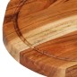 vidaXL Schneidebrett Ø30x2,5 cm Massivholz Akazie vidaXL Schneidebrett Ø30x2,5 cm Massivholz Akazie