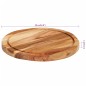 vidaXL Schneidebrett Ø30x2,5 cm Massivholz Akazie vidaXL Schneidebrett Ø30x2,5 cm Massivholz Akazie