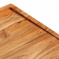 vidaXL Schneidebrett 52x38x3,5 cm Massivholz Akazie vidaXL Schneidebrett 52x38x3,5 cm Massivholz Akazie