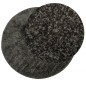 vidaXL Teppich ISTAN Hochflor Glänzend Anthrazit Ø 160 cm vidaXL Teppich ISTAN Hochflor Glänzend Anthrazit Ø 160 cm