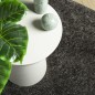 vidaXL Teppich ISTAN Hochflor Glänzend Anthrazit Ø 160 cm vidaXL Teppich ISTAN Hochflor Glänzend Anthrazit Ø 160 cm