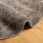 vidaXL Teppich ISTAN Hochflor Glänzend Grau Ø 120 cm vidaXL Teppich ISTAN Hochflor Glänzend Grau Ø 120 cm