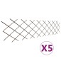 vidaXL Weidenzaun-Rankgitter 5 Stk. 180×60 cm vidaXL Weidenzaun-Rankgitter 5 Stk. 180×60 cm
