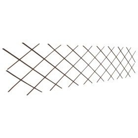 vidaXL Weidenzaun-Rankgitter 5 Stk. 180×60 cm