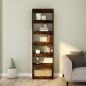 vidaXL Bücherregal/Raumteiler Räuchereiche 60x30x198 cm vidaXL Bücherregal/Raumteiler Räuchereiche 60x30x198 cm