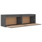 vidaXL Wandschränke 2 Stk. Grau 60x30x35 cm Massivholz Kiefer vidaXL Wandschränke 2 Stk. Grau 60x30x35 cm Massivholz Kiefer