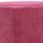 vidaXL 4-tlg. Sofagarnitur mit Kissen Weinrot Samt vidaXL 4-tlg. Sofagarnitur mit Kissen Weinrot Samt