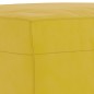 vidaXL 4-tlg. Sofagarnitur mit Kissen Gelb Samt vidaXL 4-tlg. Sofagarnitur mit Kissen Gelb Samt