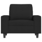 vidaXL Sessel Schwarz 60 cm Stoff vidaXL Sessel Schwarz 60 cm Stoff