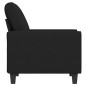 vidaXL Sessel Schwarz 60 cm Stoff vidaXL Sessel Schwarz 60 cm Stoff