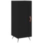 Highboard Schwarz 34,5x34x180 cm Holzwerkstoff Highboard Schwarz 34,5x34x180 cm Holzwerkstoff