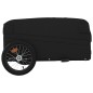 vidaXL Fahrradanhänger Schwarz 45 kg Eisen vidaXL Fahrradanhänger Schwarz 45 kg Eisen
