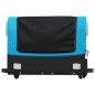 vidaXL Fahrradanhänger Schwarz und Blau 45 kg Eisen vidaXL Fahrradanhänger Schwarz und Blau 45 kg Eisen