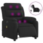 vidaXL Massagesessel Elektrisch Schwarz Stoff vidaXL Massagesessel Elektrisch Schwarz Stoff