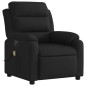 vidaXL Massagesessel Elektrisch Schwarz Stoff vidaXL Massagesessel Elektrisch Schwarz Stoff