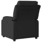 vidaXL Massagesessel Elektrisch Schwarz Stoff vidaXL Massagesessel Elektrisch Schwarz Stoff