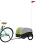 vidaXL Fahrradanhänger Schwarz und Grün 30 kg Eisen vidaXL Fahrradanhänger Schwarz und Grün 30 kg Eisen