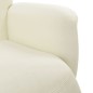 vidaXL Relaxsessel mit Fußteil Creme Samt vidaXL Relaxsessel mit Fußteil Creme Samt