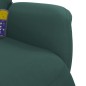 vidaXL Massagesessel mit Fußteil Dunkelgrün Samt vidaXL Massagesessel mit Fußteil Dunkelgrün Samt